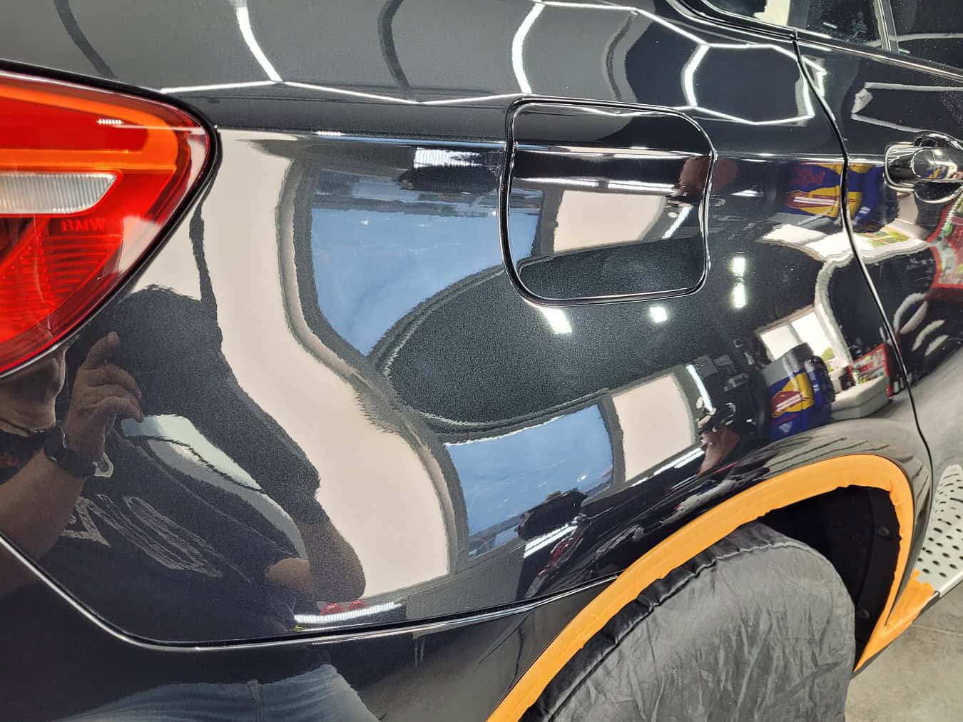 BMW X6 polírozás előtt