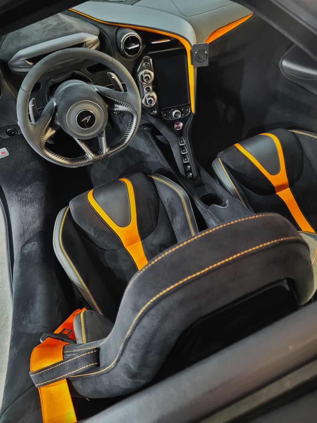 Alcantara interiér