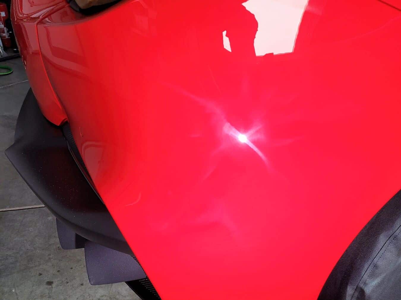 Ferrari polírozás után