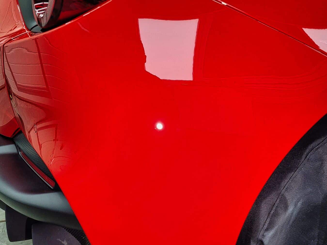 Ferrari polírozás előtt