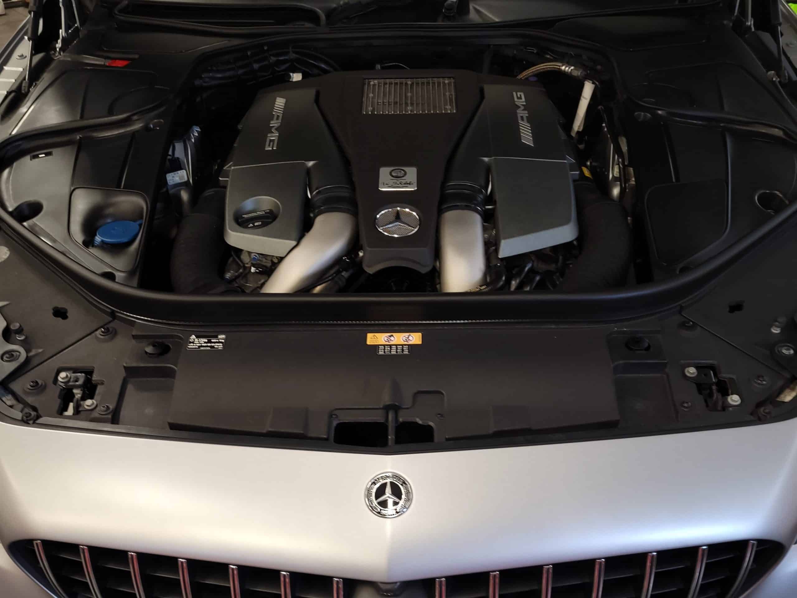 Motor po čistení