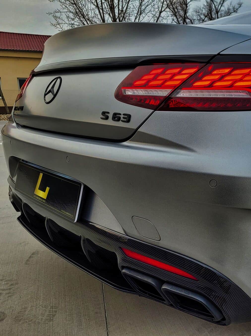 S63 AMG keramika detail