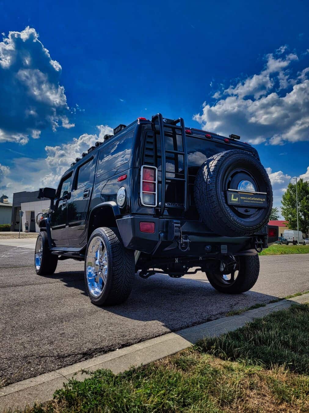 Hummer H2 detail laku