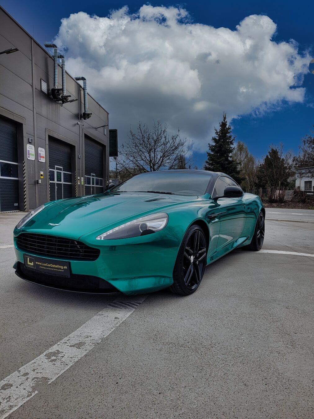 Aston Martin Virage finálny výsledok Komárno
