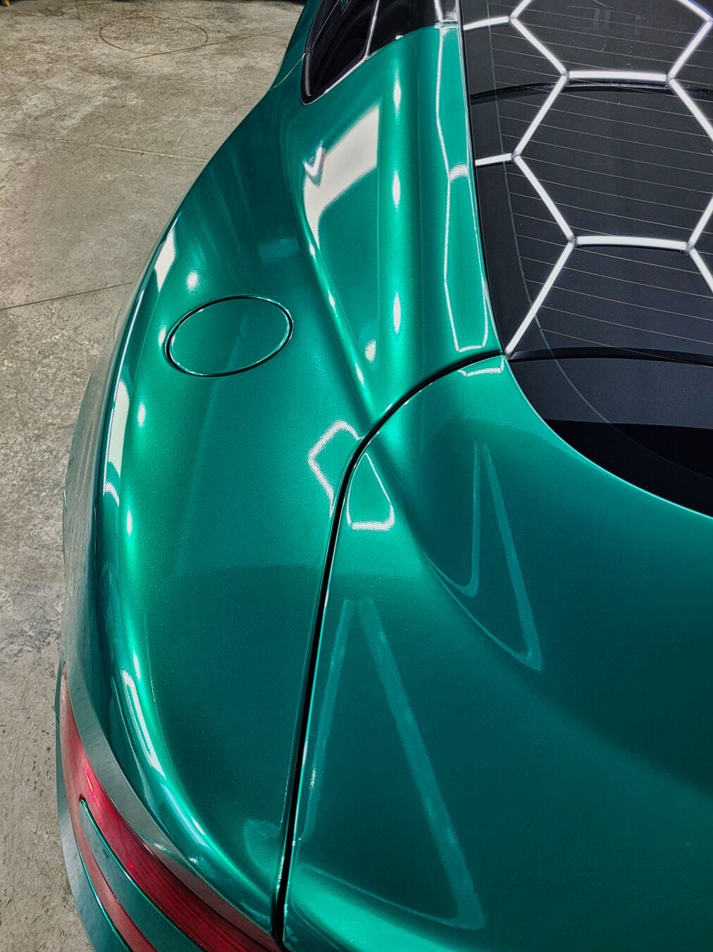 Aston Martin Virage wrap fólia po leštení