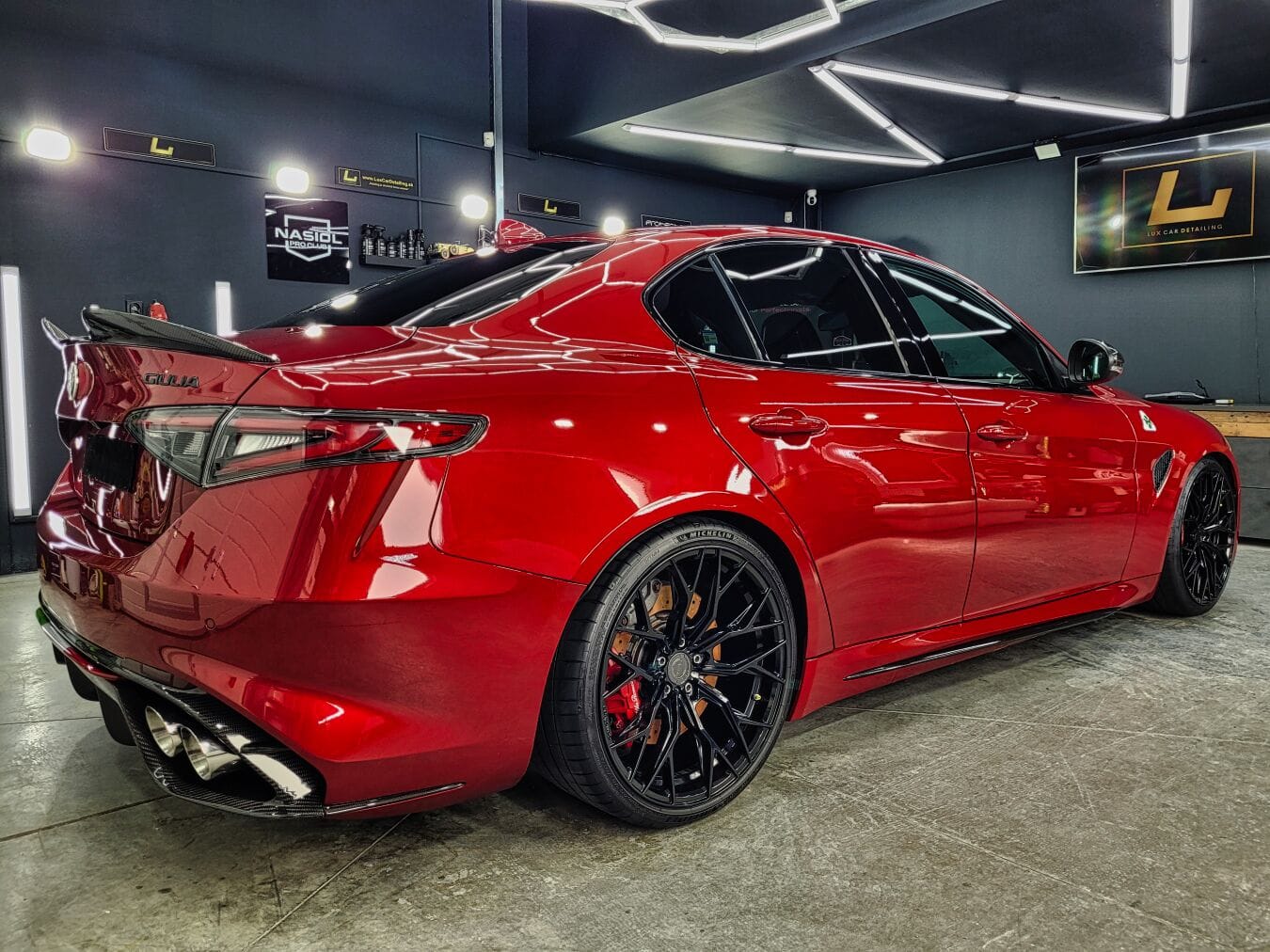 Alfa Romeo Giulia Quadrifoglio keramická ochrana Komárno