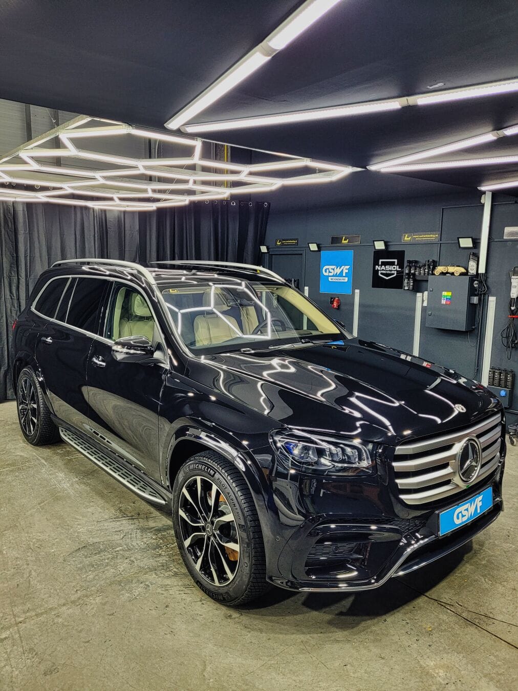 Mercedes GLS 450 PPF a keramická ochrana Komárno